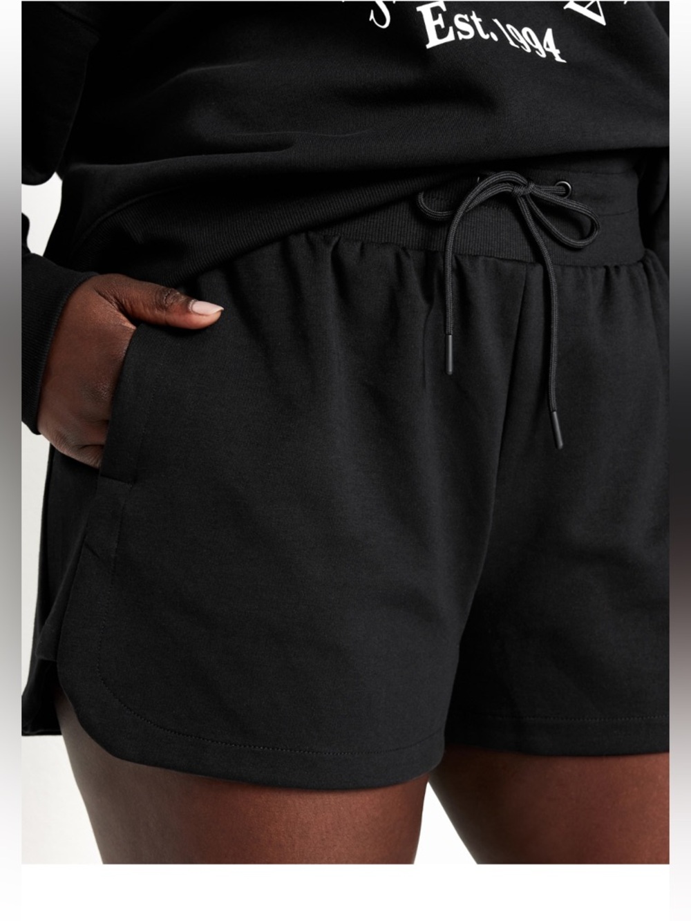Extra High Waist Dynamic Fleece Sweat Shorts